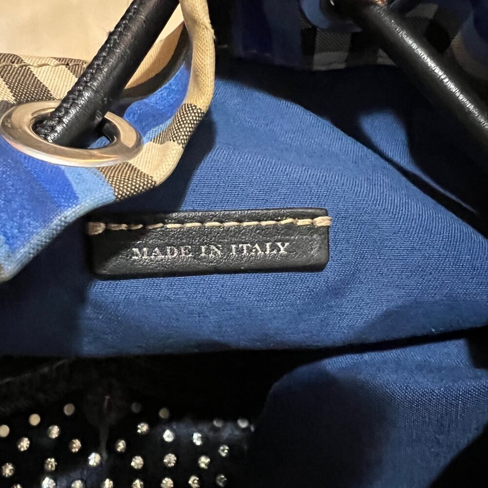 Burberry Blue Graffiti Rucksack - Picture 7 of 7